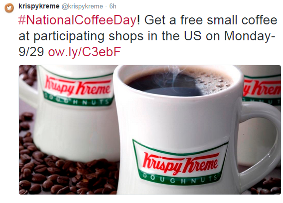 kk free coffee