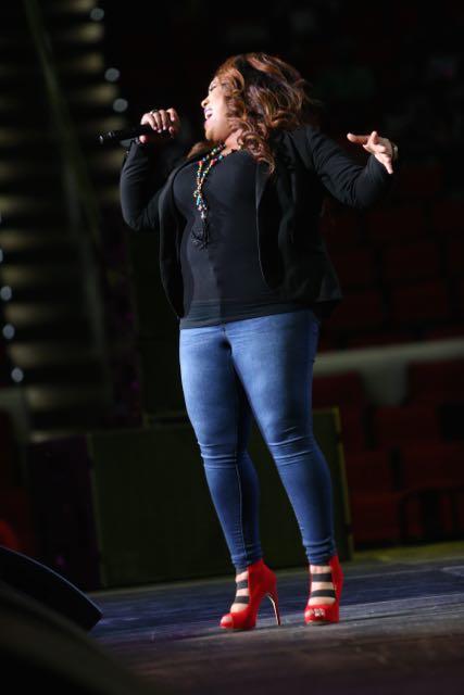 Tasha Paige Lockhart performs at Women's Empowerment