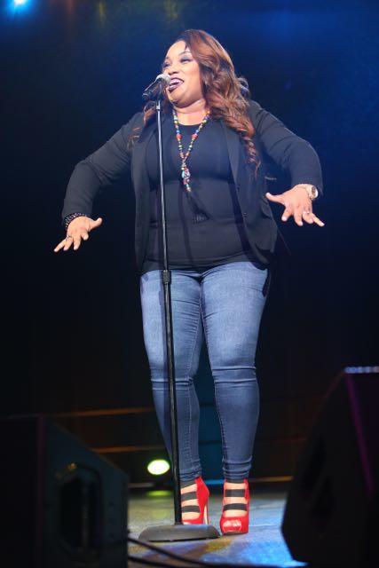 Tasha Paige Lockhart performs at Women's Empowerment