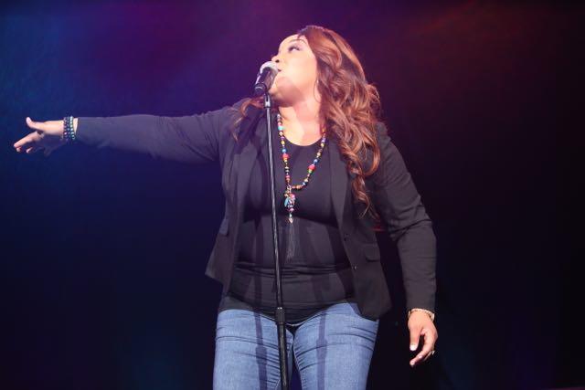 Tasha Paige Lockhart performs at Women's Empowerment