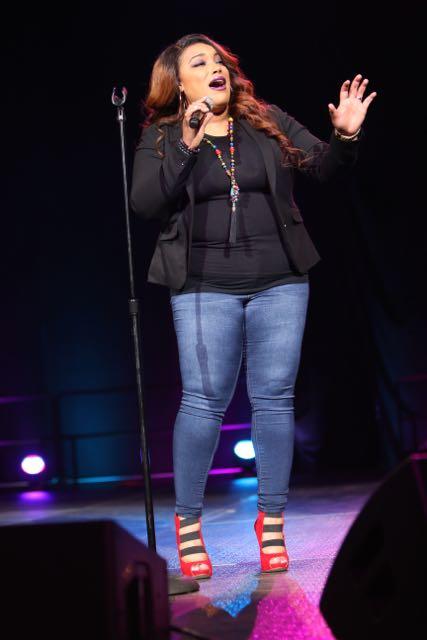 Tasha Paige Lockhart performs at Women's Empowerment