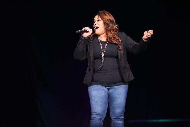 Tasha Paige Lockhart performs at Women's Empowerment