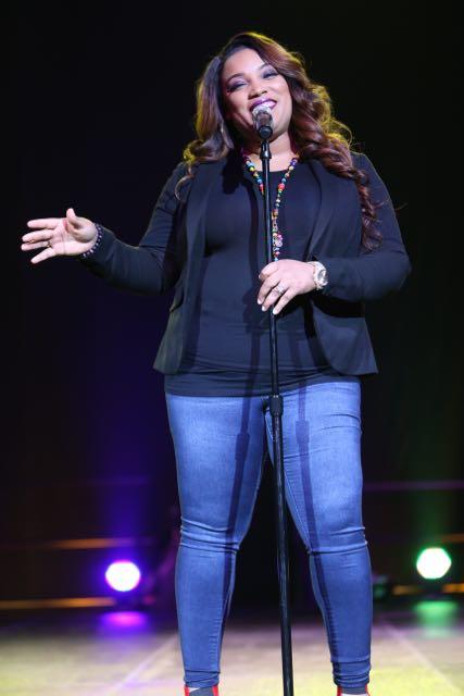 Tasha Paige Lockhart performs at Women's Empowerment