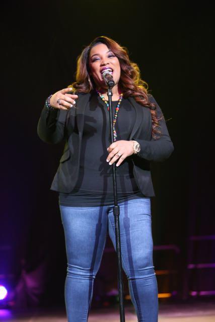 Tasha Paige Lockhart performs at Women's Empowerment