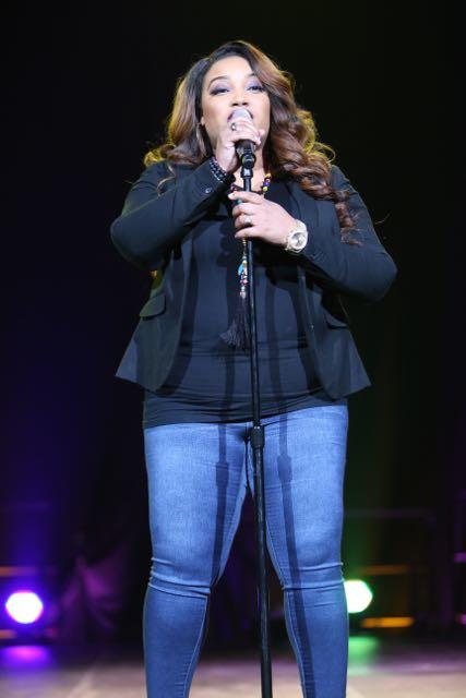 Tasha Paige Lockhart performs at Women's Empowerment