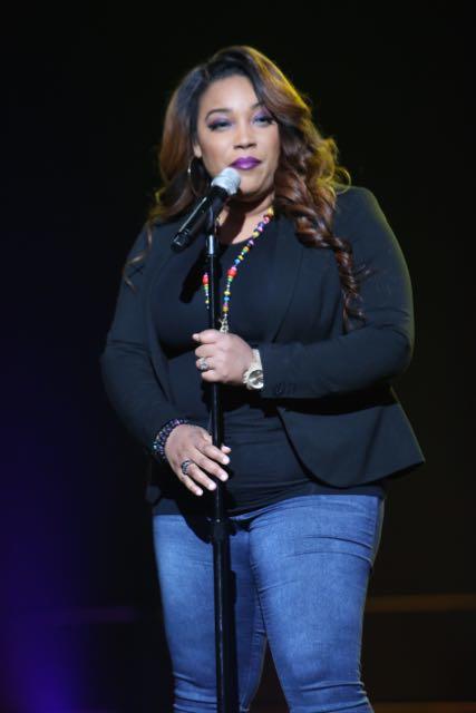 Tasha Paige Lockhart performs at Women's Empowerment