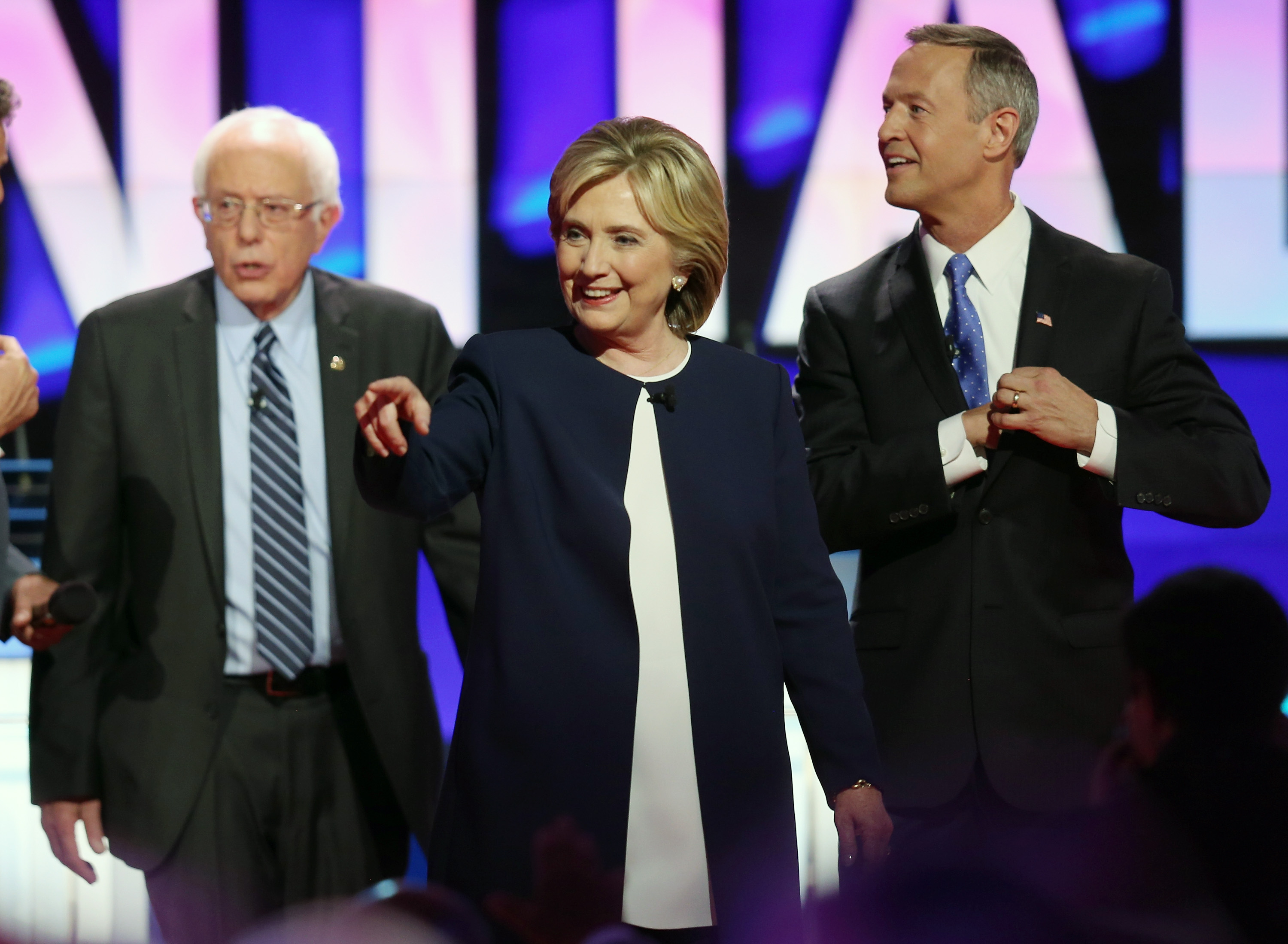 Democratic Presidential Candidates Hold First Debate In Las Vegas