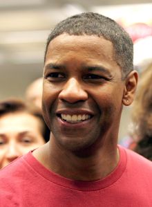 Denzel Washington Holds Charity Day