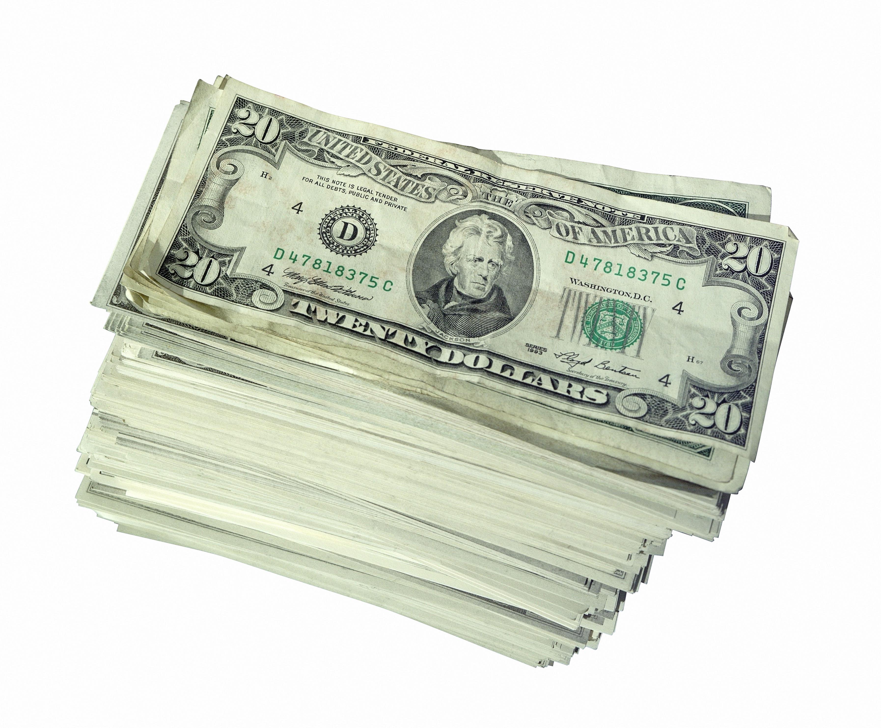 Stack of money