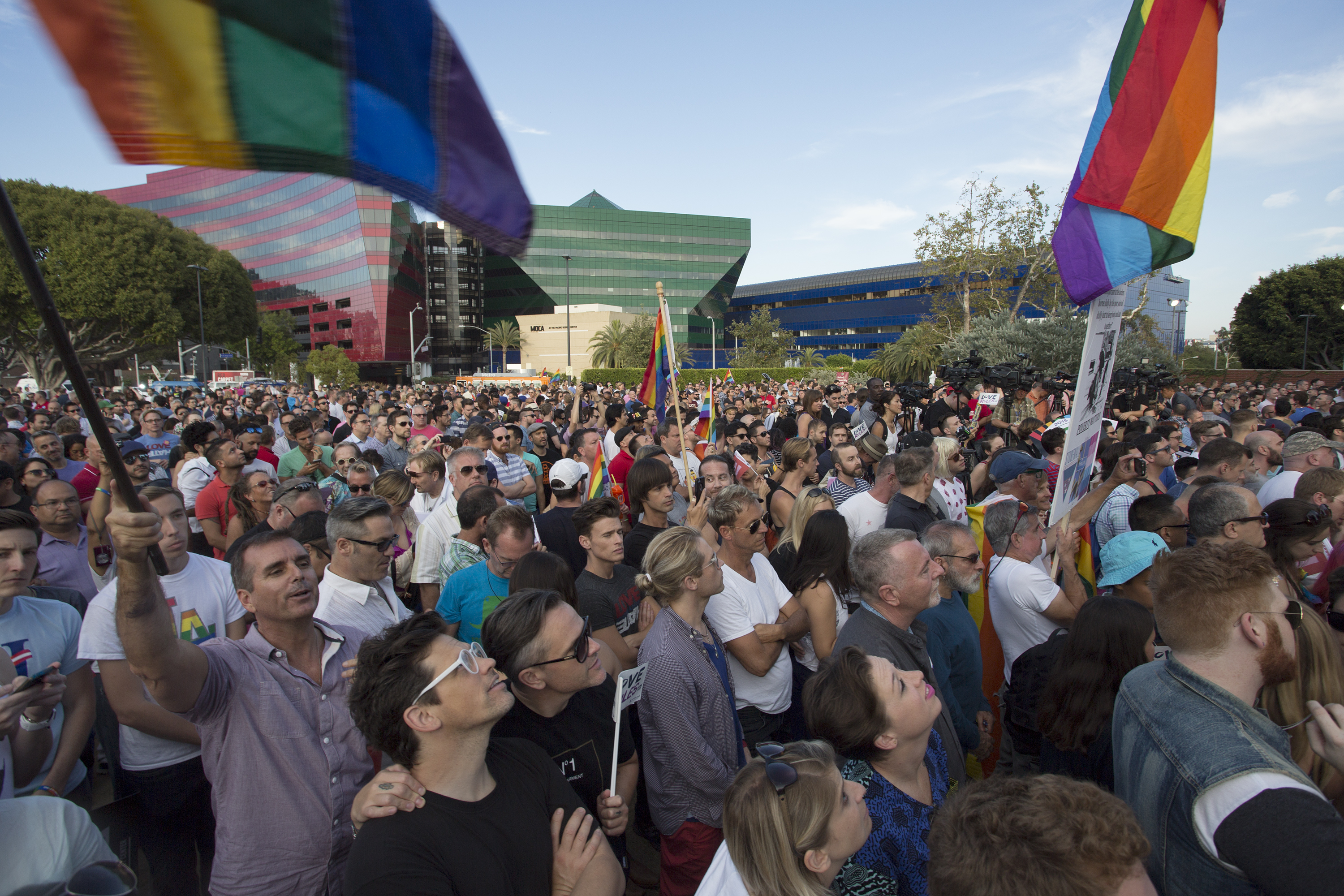 Celebrations Take Part Across Country As Supreme Court Rules In Favor Of Gay Marriage
