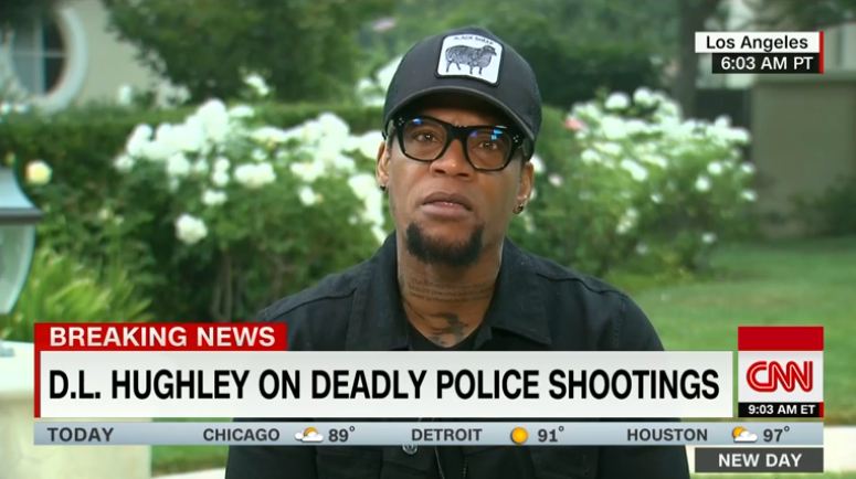 DL Hughley CNN Screenshot