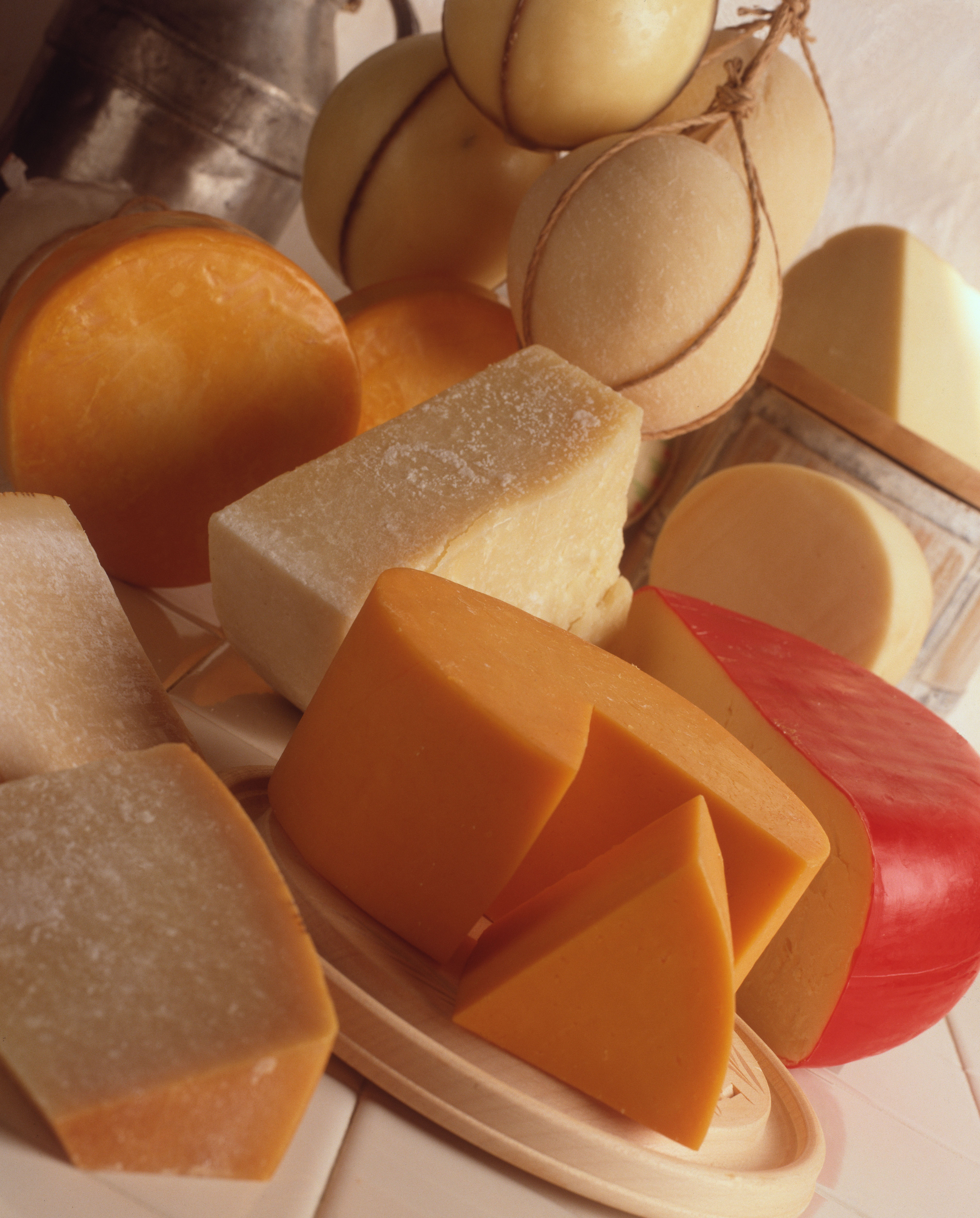 Various cheeses
