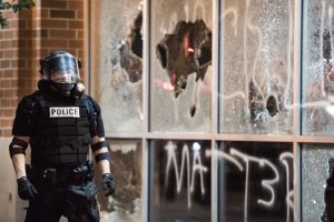 Protests Break Out In Charlotte After Police Shooting