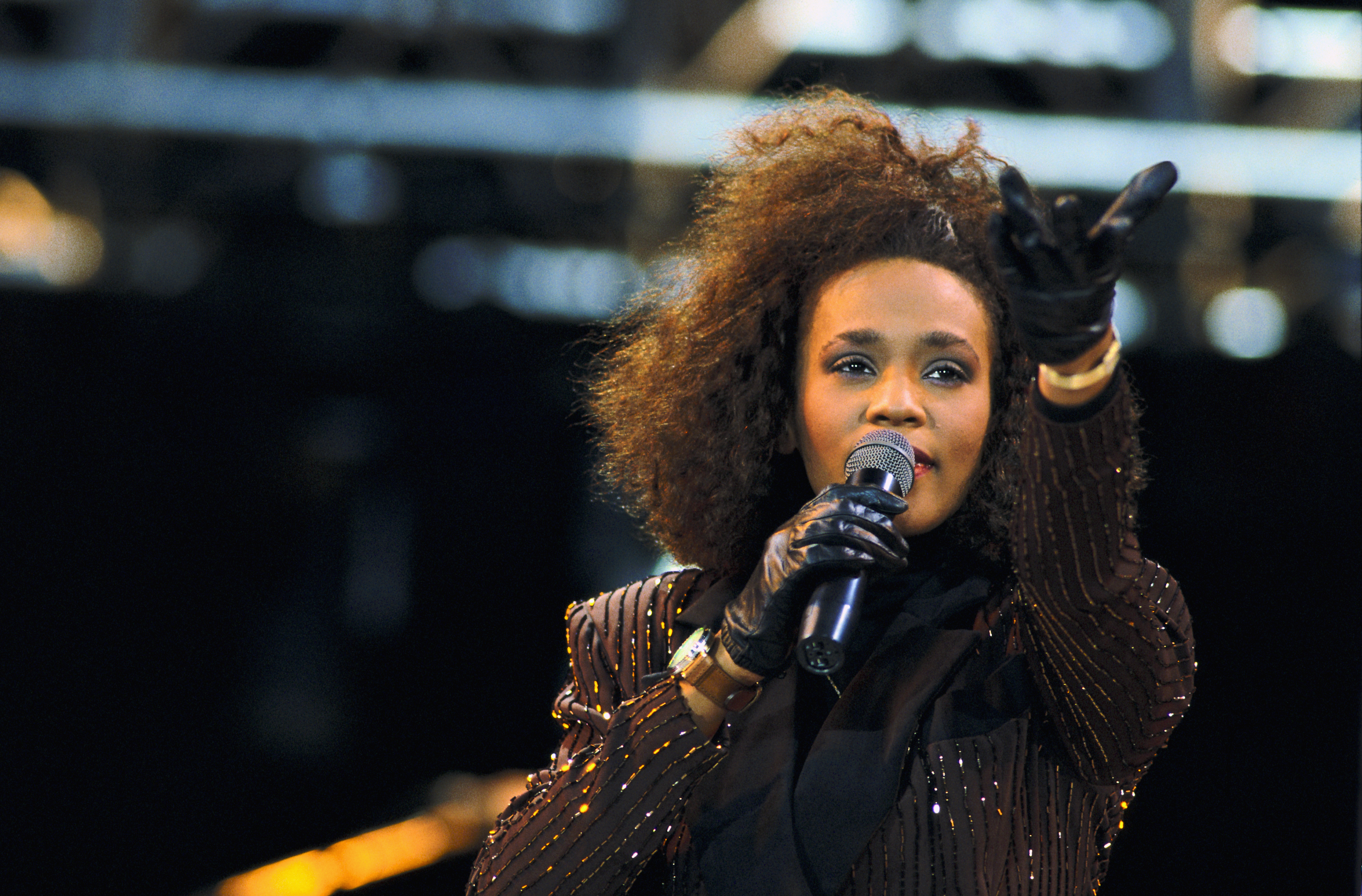 Whitney Houston at Nelson Mandela Freedom Concert