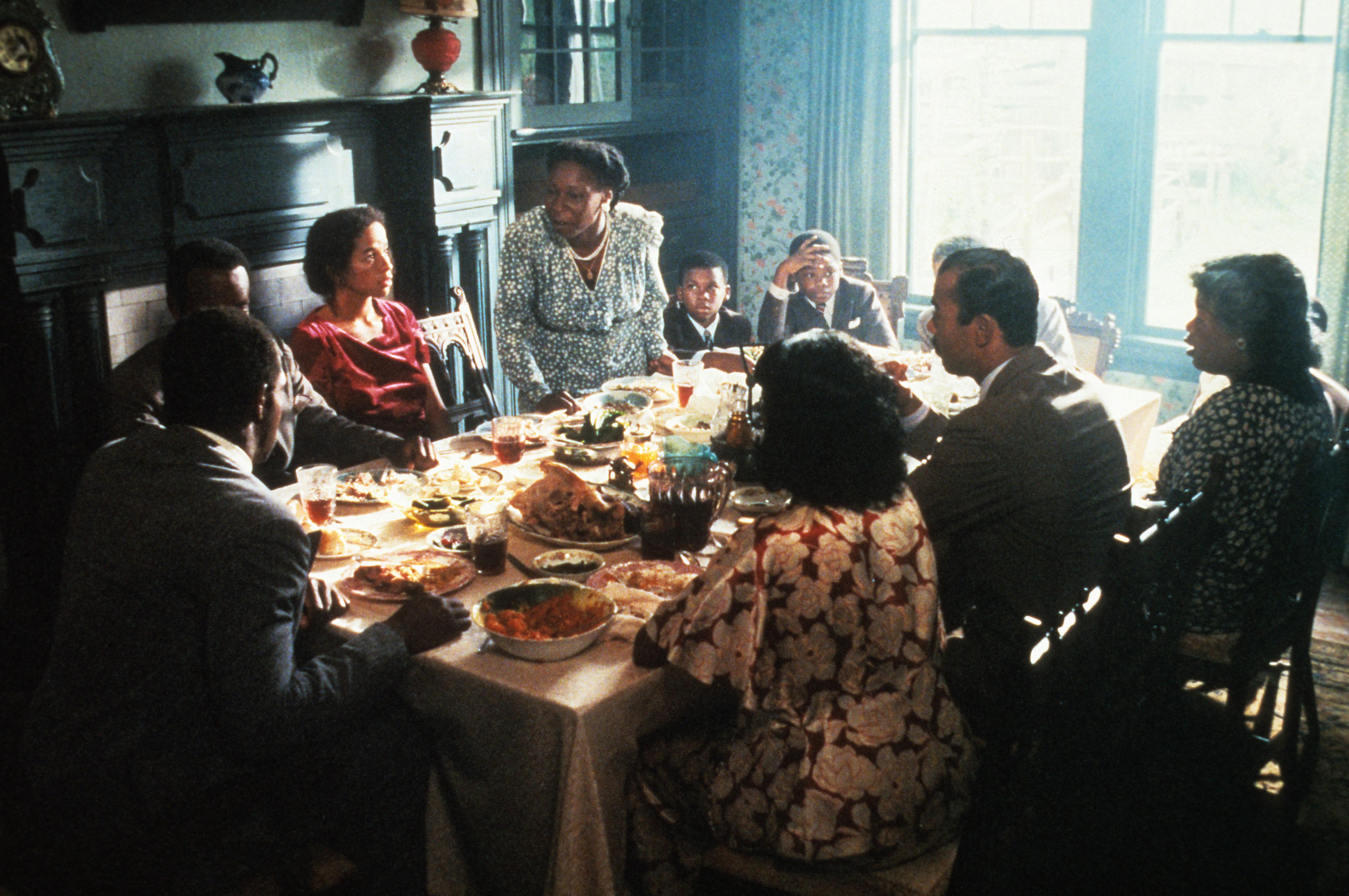 Rae Dawn Chong;Whoopi Goldberg;Bennet Guillory;Oprah Winfrey In 'The Color Purple'
