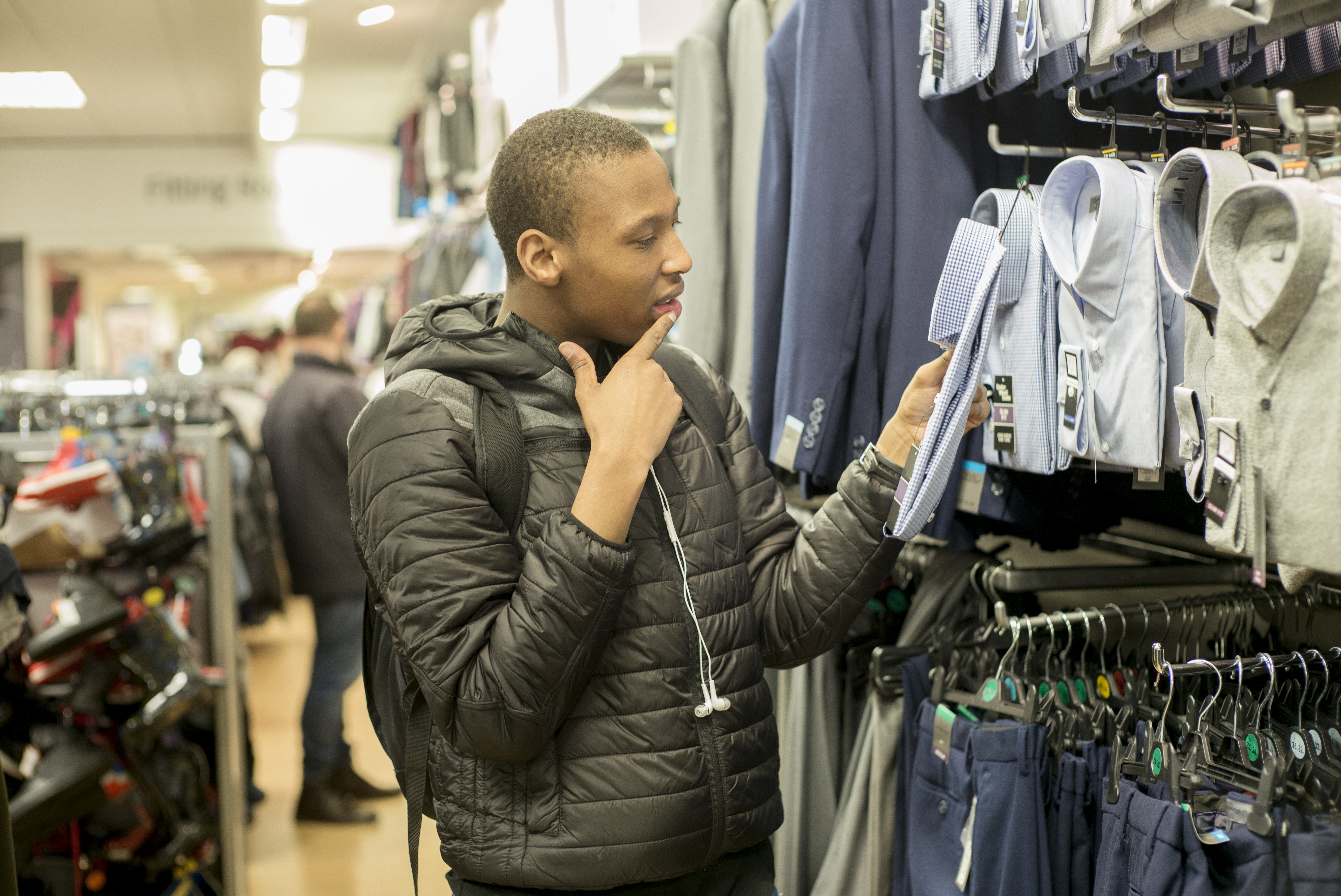 Men Shopping