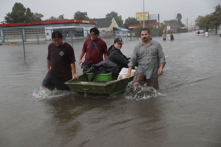Hurricane Harvey Slams Into Texas Gulf Coast