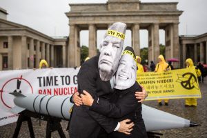 Activists Protests Against North Korea Tensions