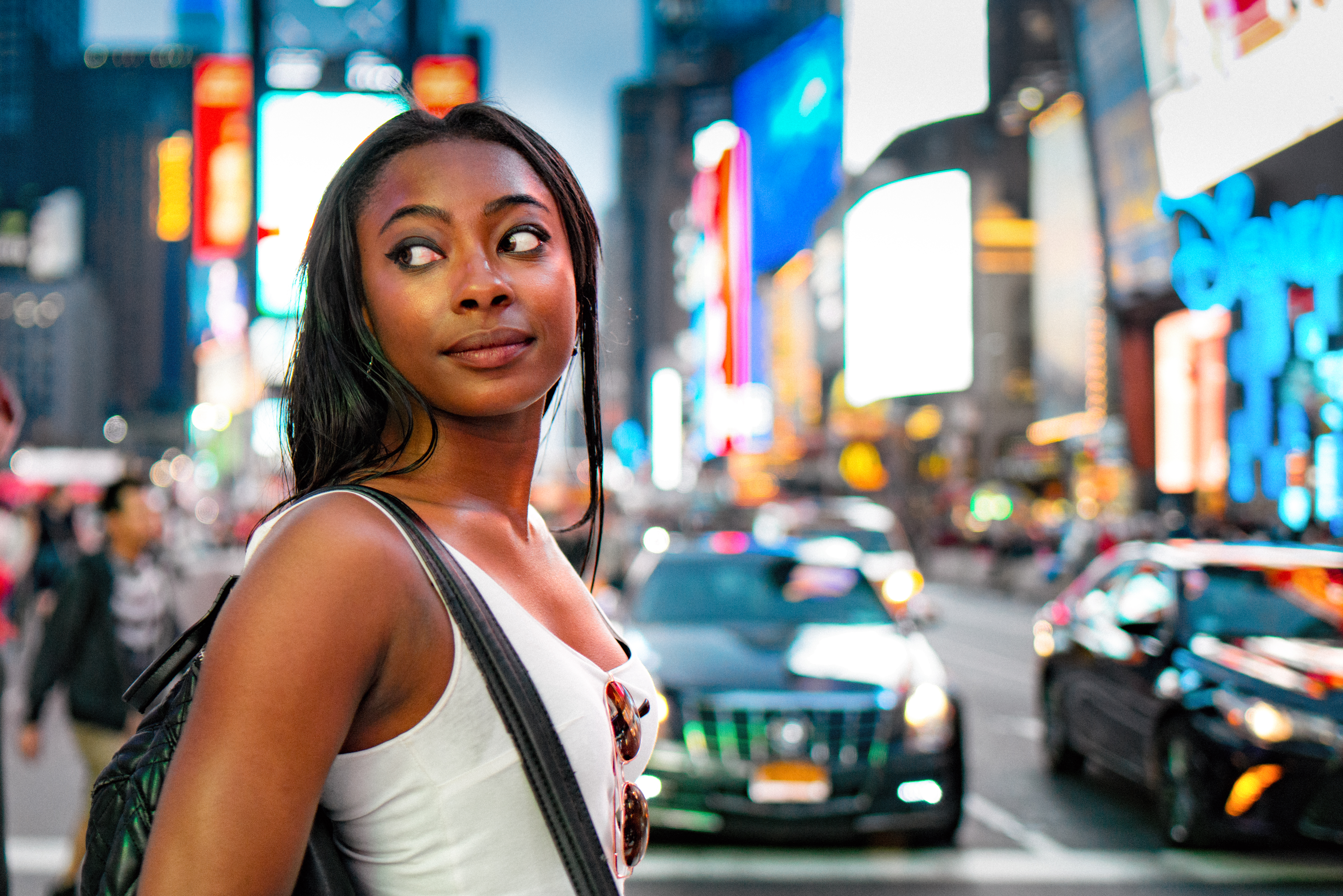 Commuter in New York City