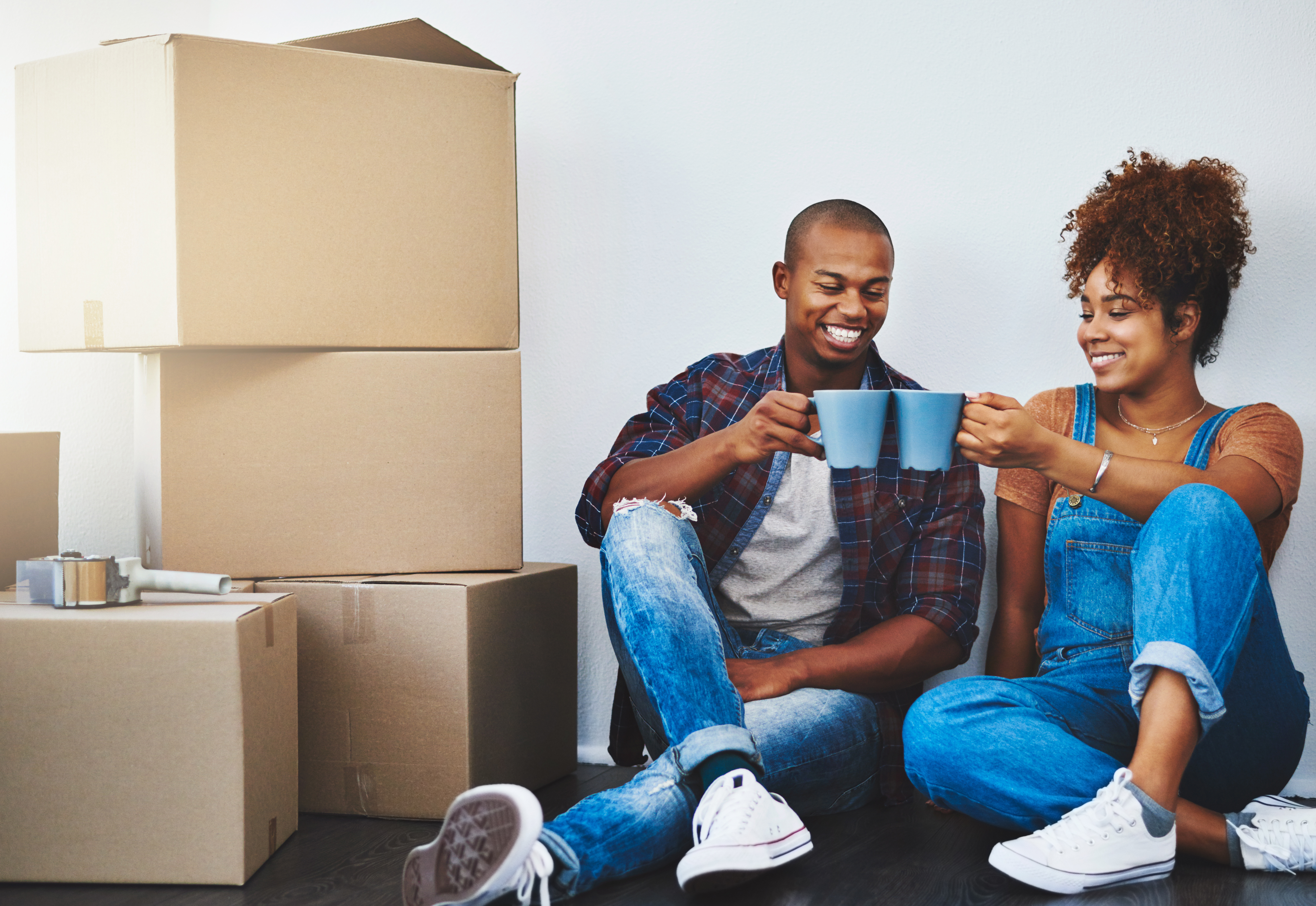 Coffee cheers to our beautiful home together