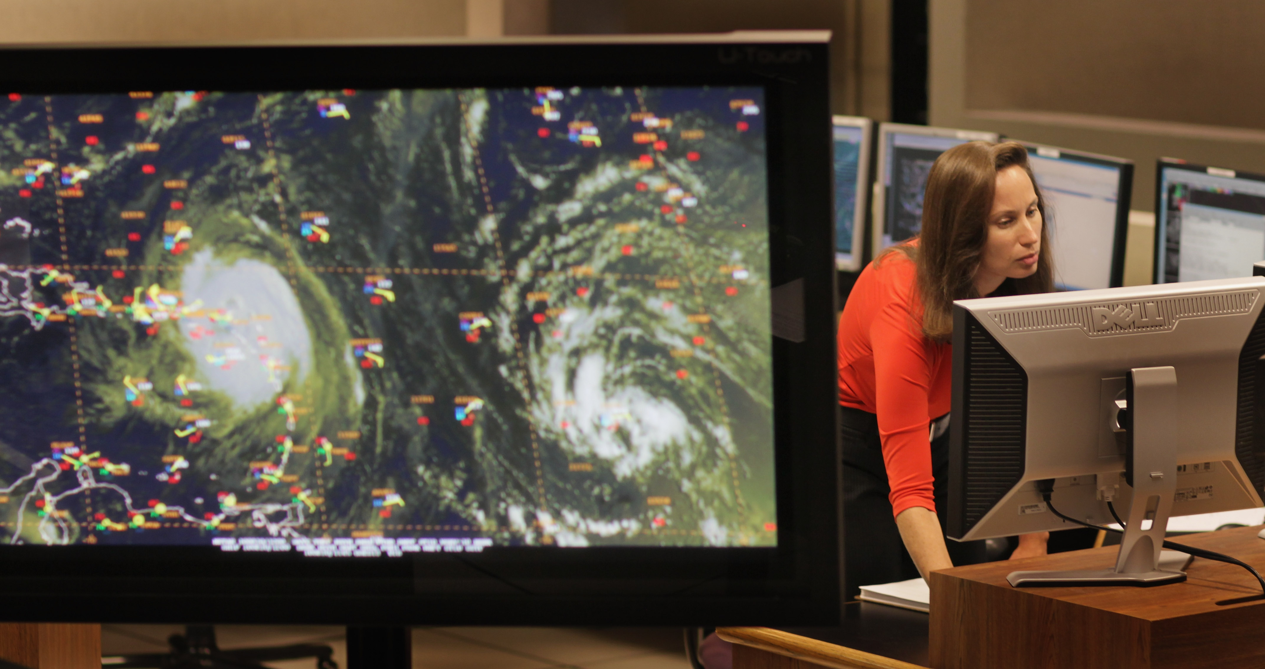 National Hurricane Center Monitors Hurricane Earl As It Tracks Towards U.S.