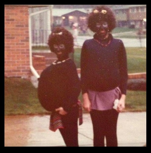 Purdue University instructor Lisa Stillman in blackface