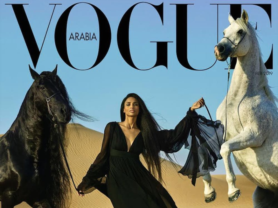 Ciara Covers VOGUE Arabia