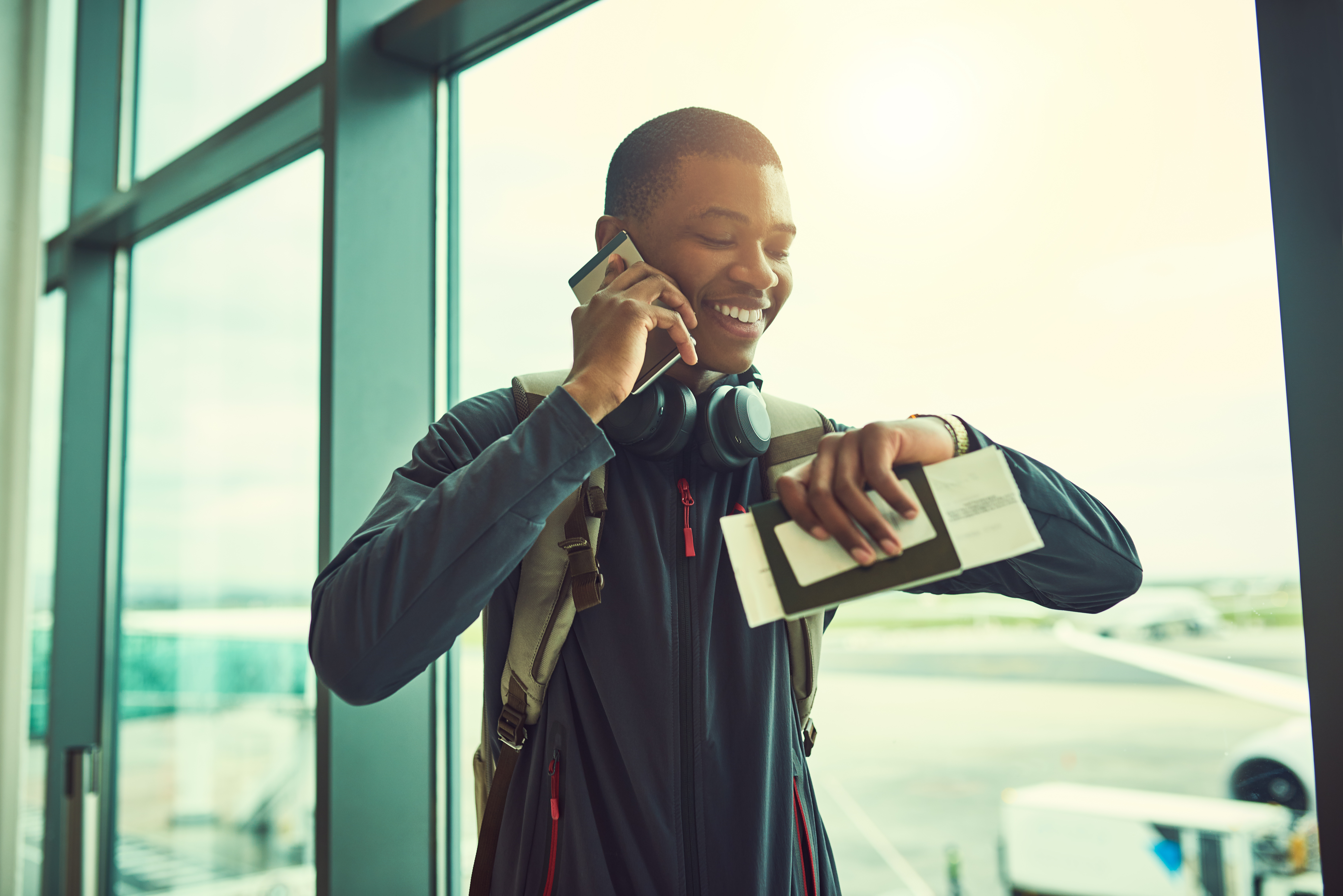 Almost time for me to board