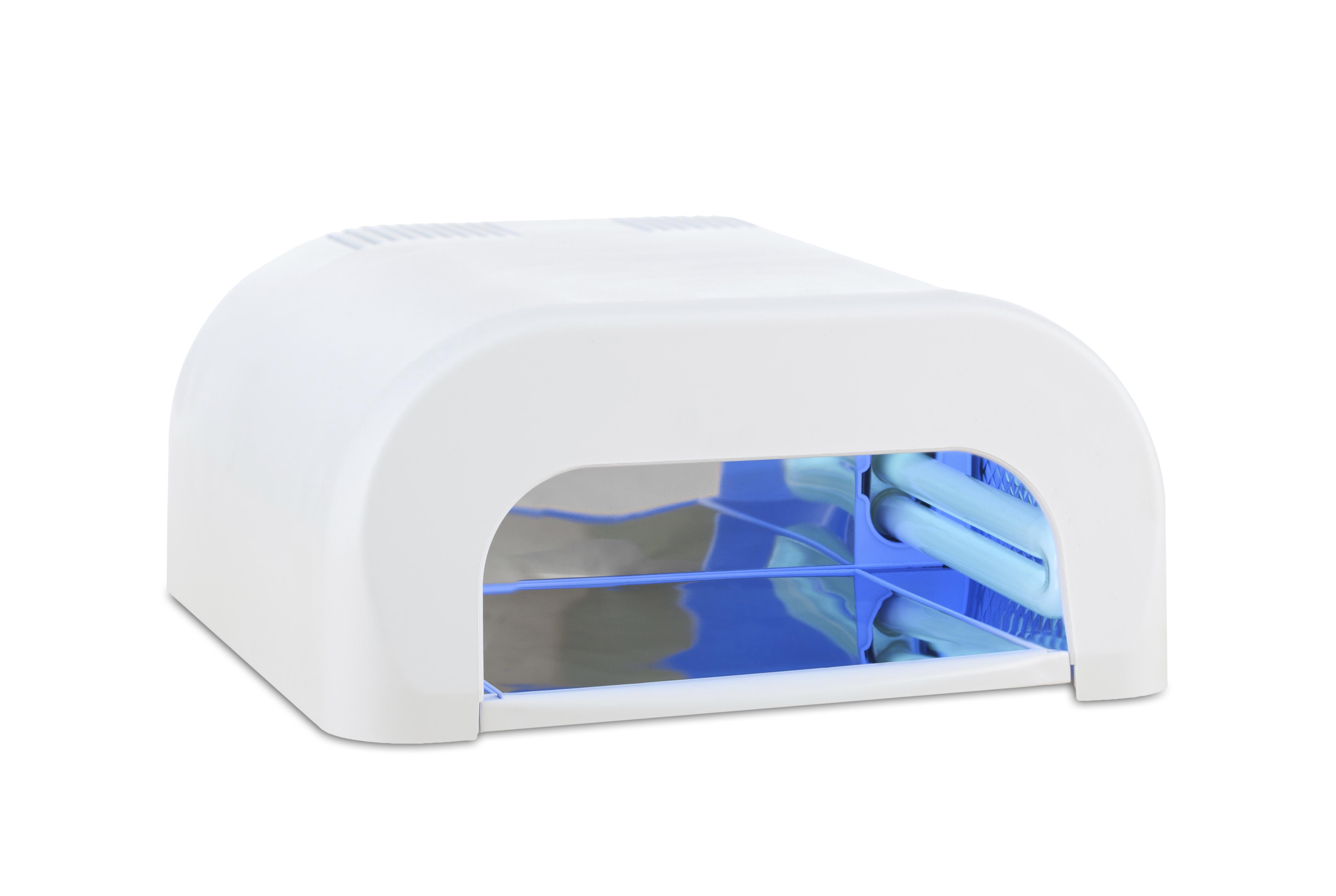 Uv lamp for nails isolated on white