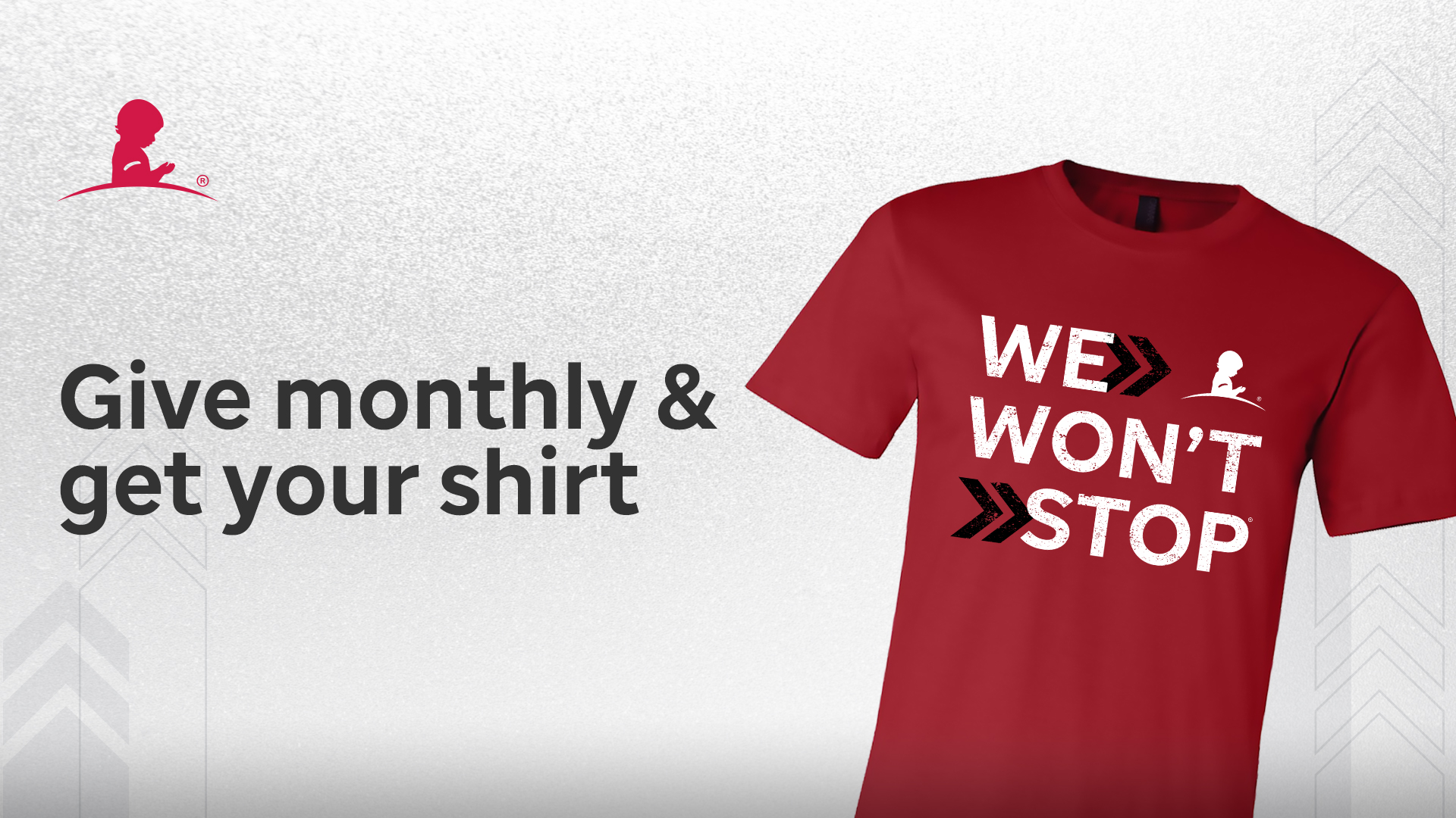 St.Jude Give Monthly & Get your shirt