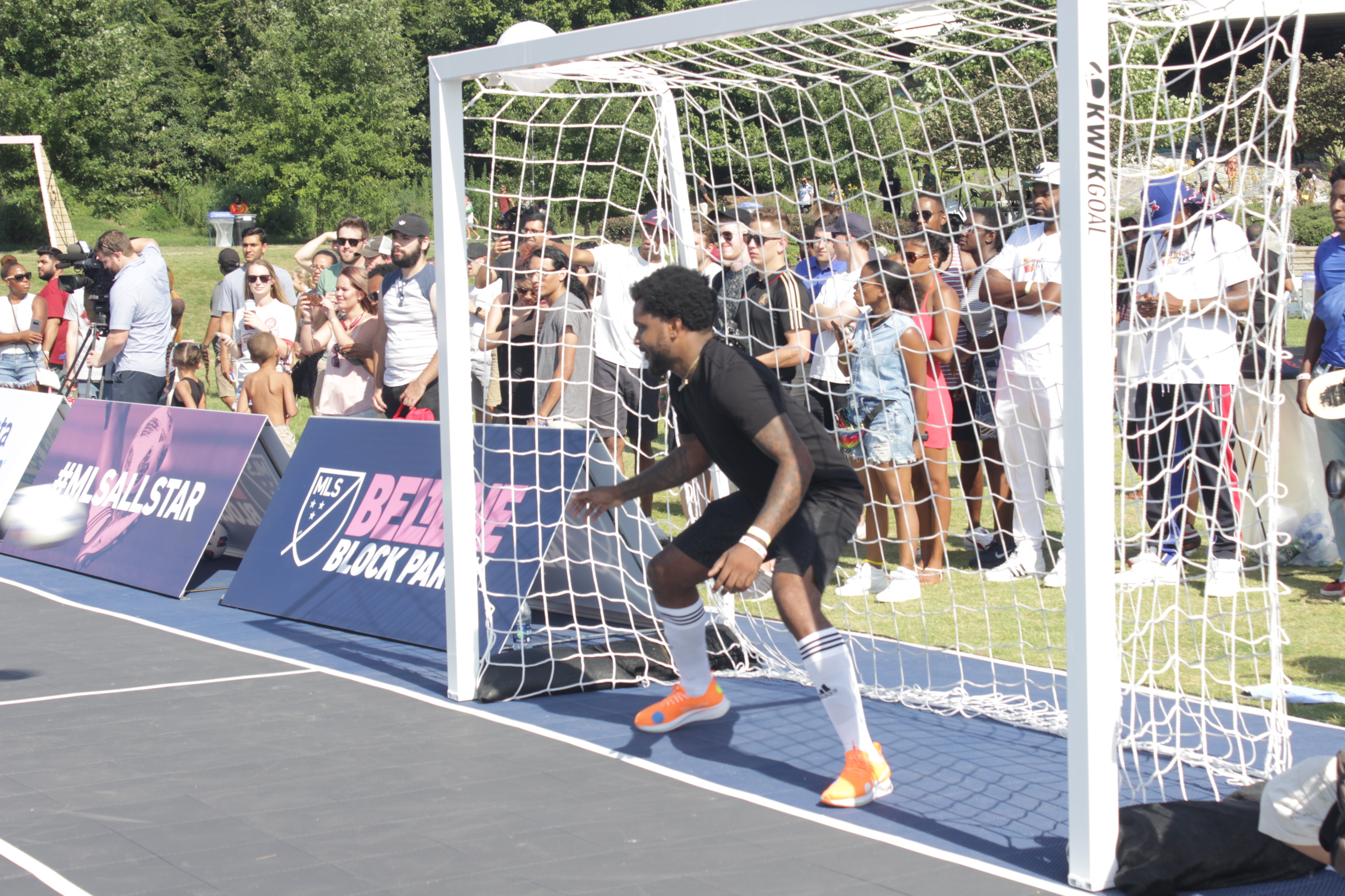 MLS Block Party Celebrity Soccer Game
