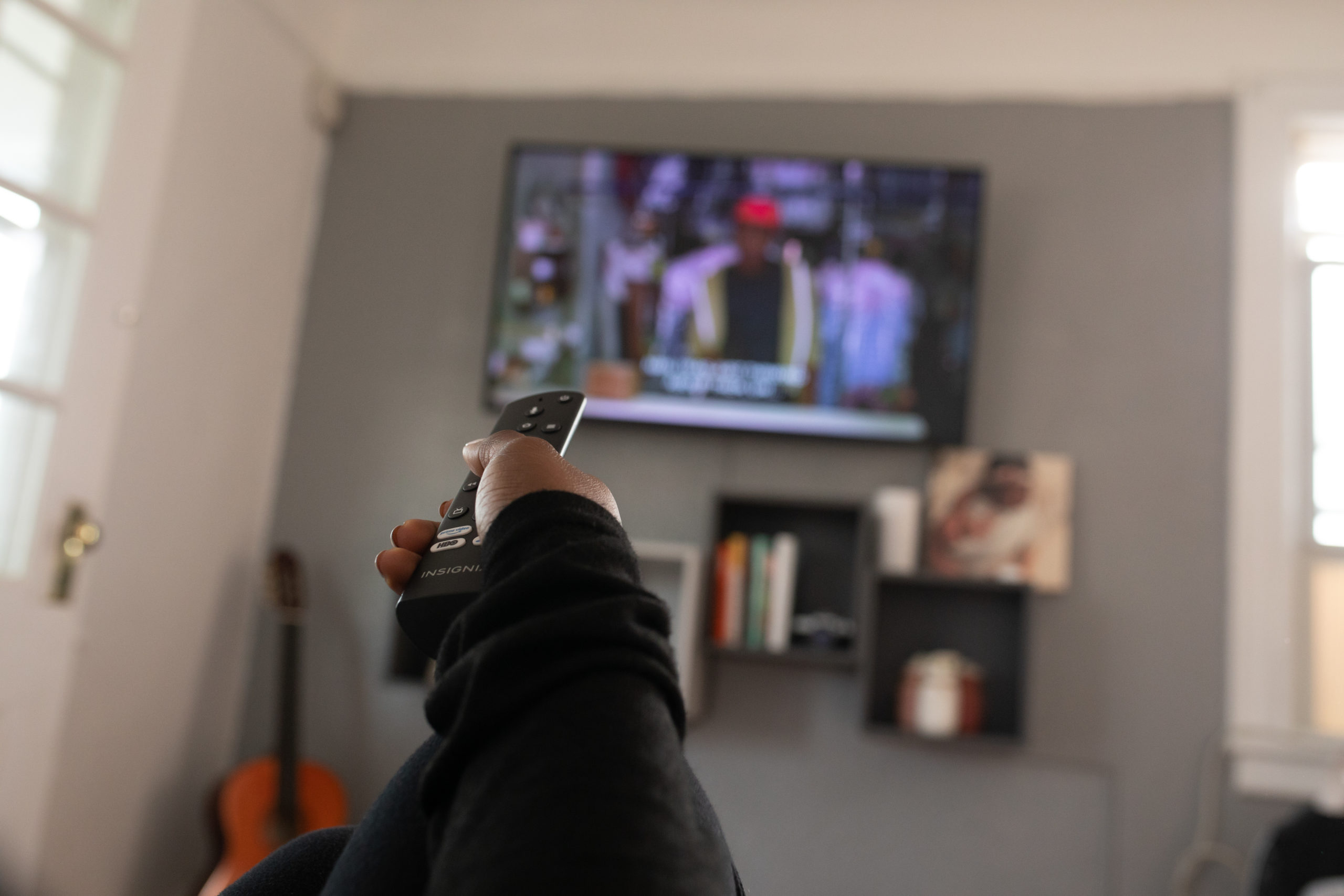 Watching TV