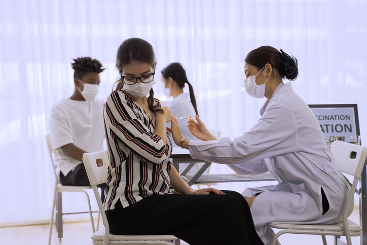 Vaccination for prevent covid-19 pandemic.