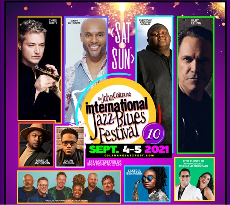 Coltrane Jazz Festival Line-up