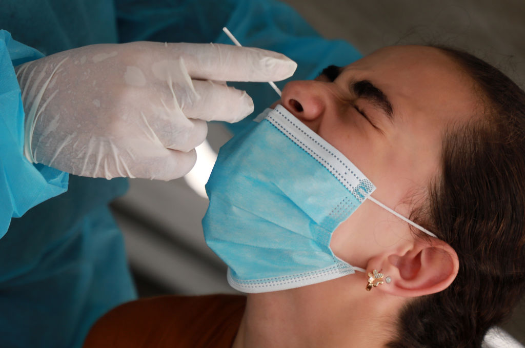 Virus Outbreak Palestine