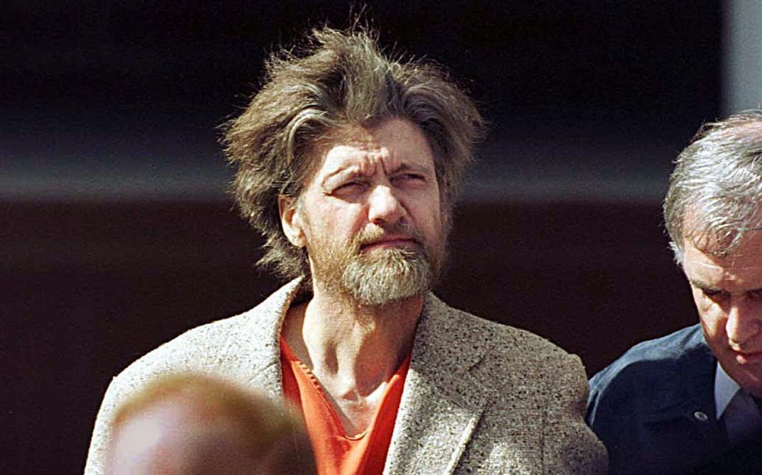 KACZYNSKI 1/C/04APR96/MN/MACOR Theodore John Kaczynski is arraigned in the Federal Court Building in Helena, Montana as the UNABOMER suspect Wednesday morning. Leaving the building under guard to be transported back to County Jail Building. Chronicle