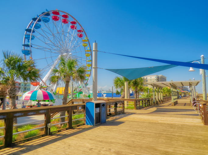 Carolina Beach Boardwalk Summer