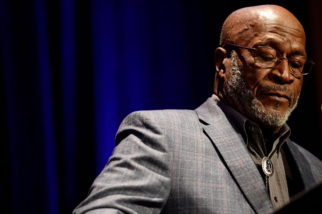 RICKY WILLIAMS TALKS DURING SHAKA FOUNDATION ANNIVERSARY