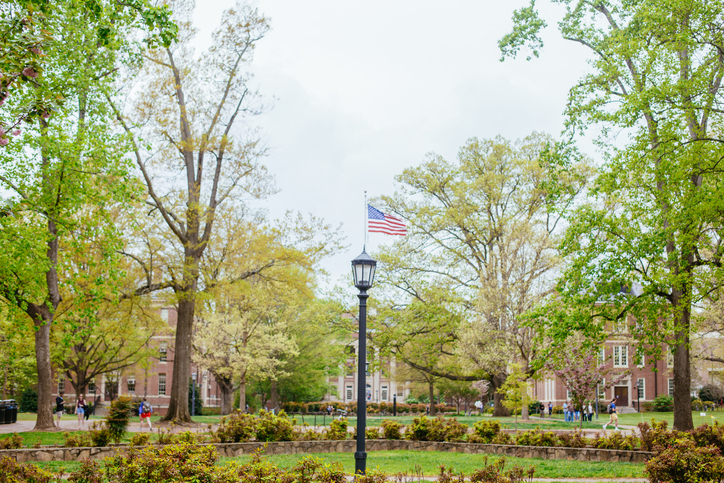 UNC-Chapel Hill in the Spring