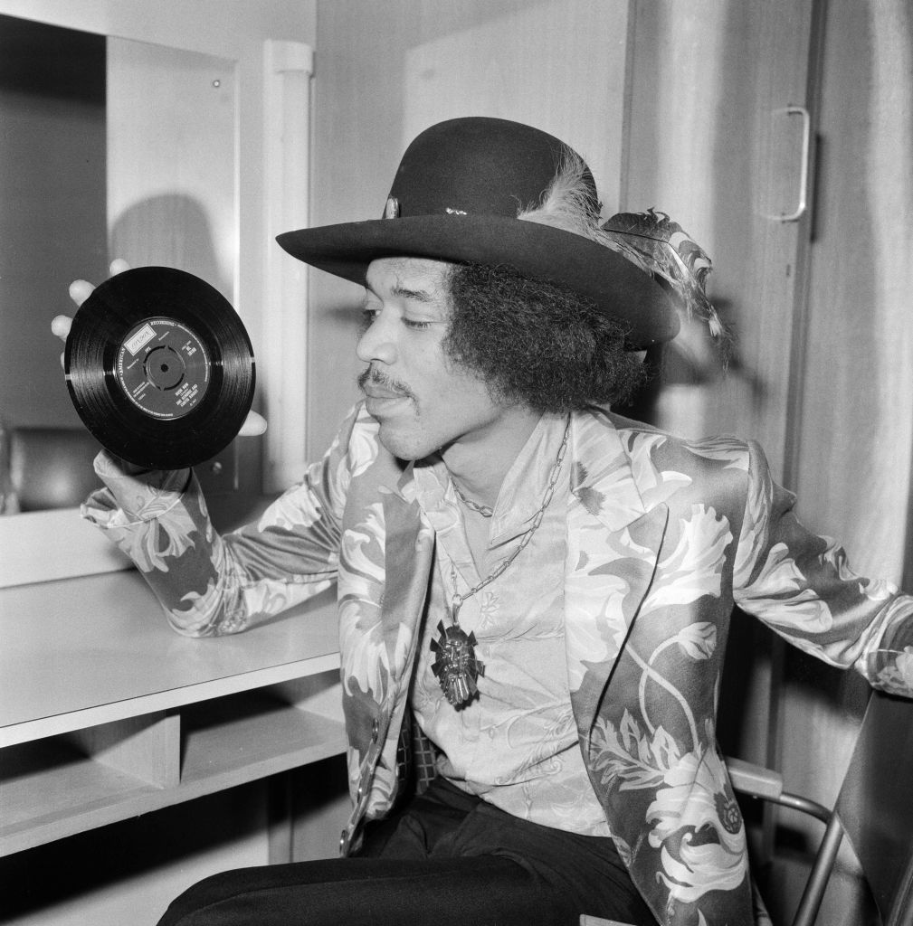 Jimi Hendrix At Heathrow 1967