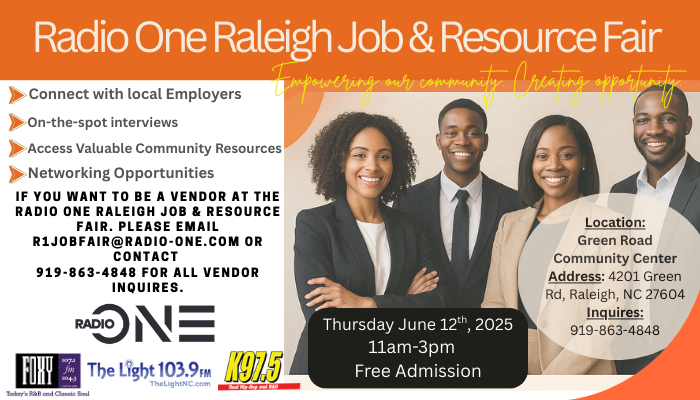 Radio One Raleigh Job and Resource Fair