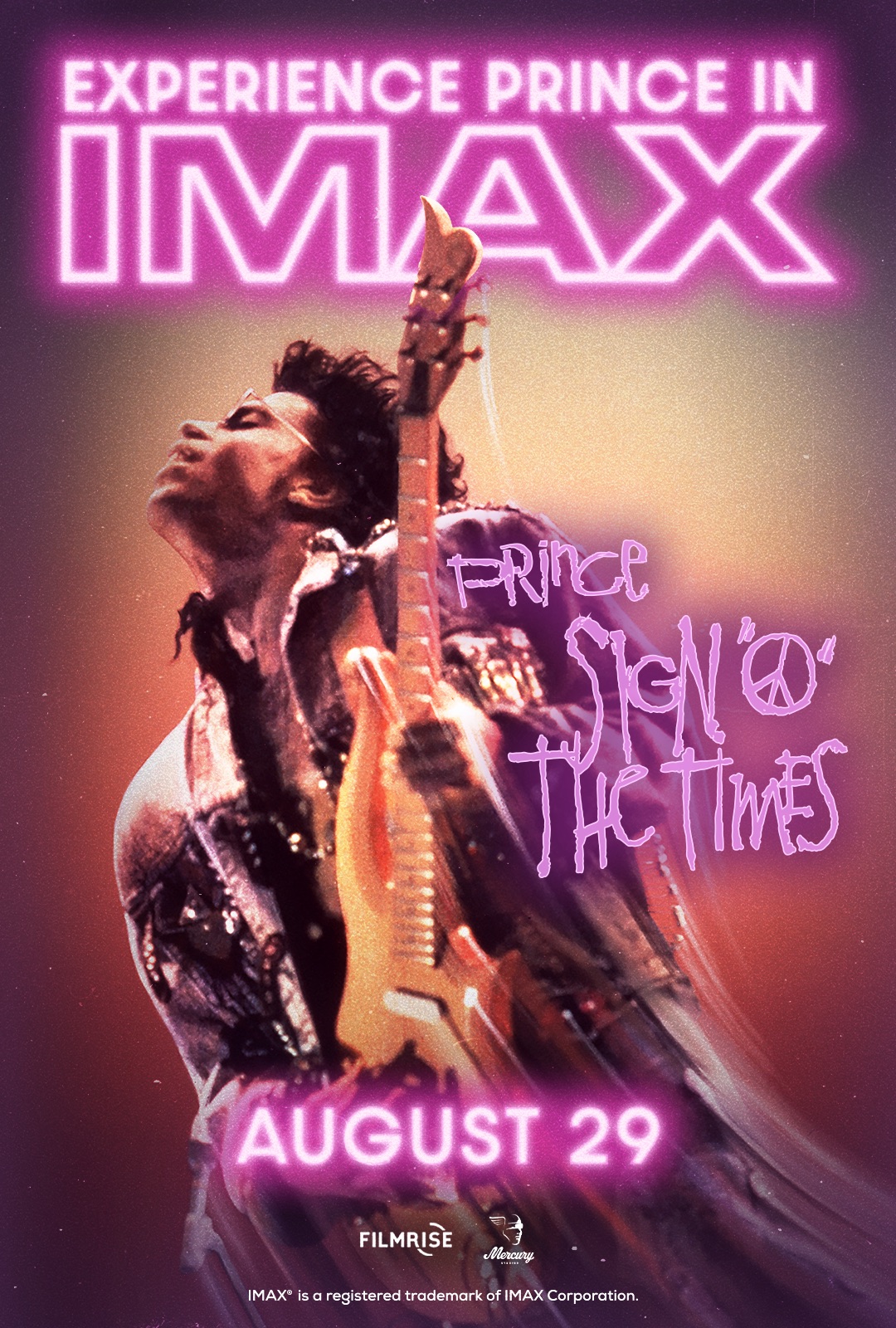 PRINCE: SIGN O' THE TIMES in IMAX® Movie Poster