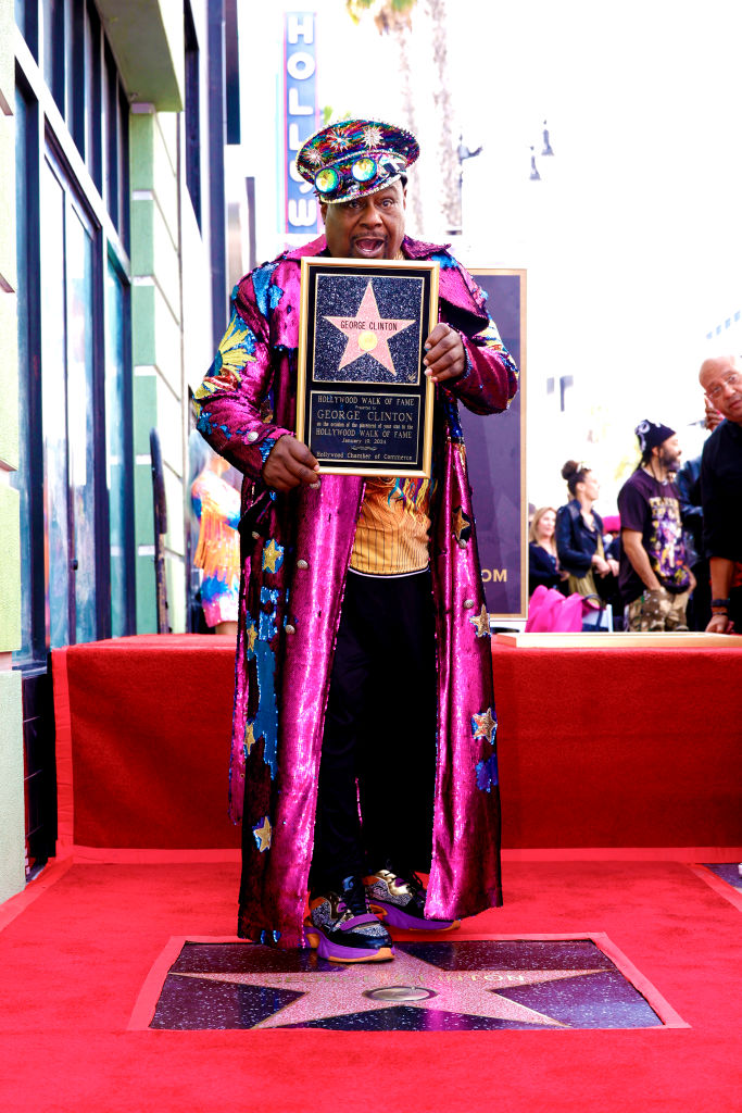 George "Dr. Funkenstein" Clinton Honored With Star On Hollywood Walk Of Fame
