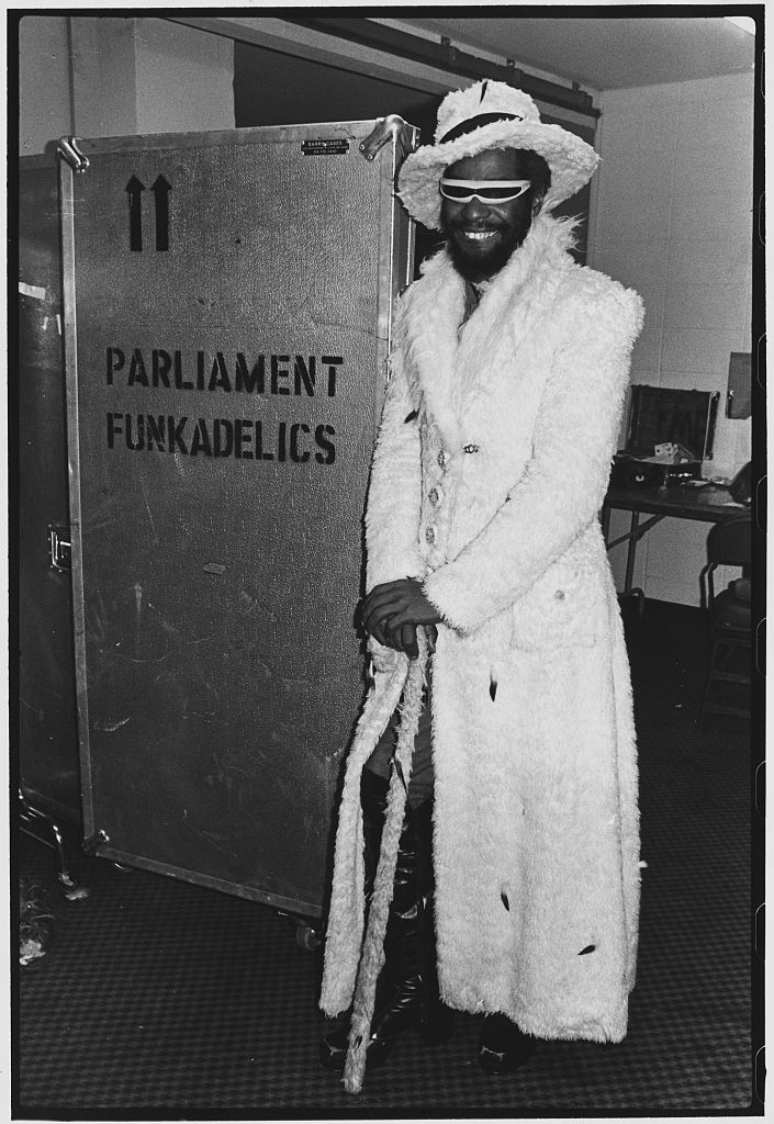 George Clinton Backstage