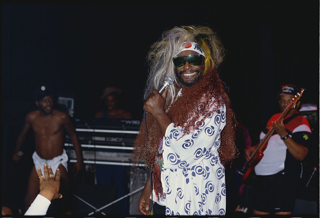 George Clinton Performing