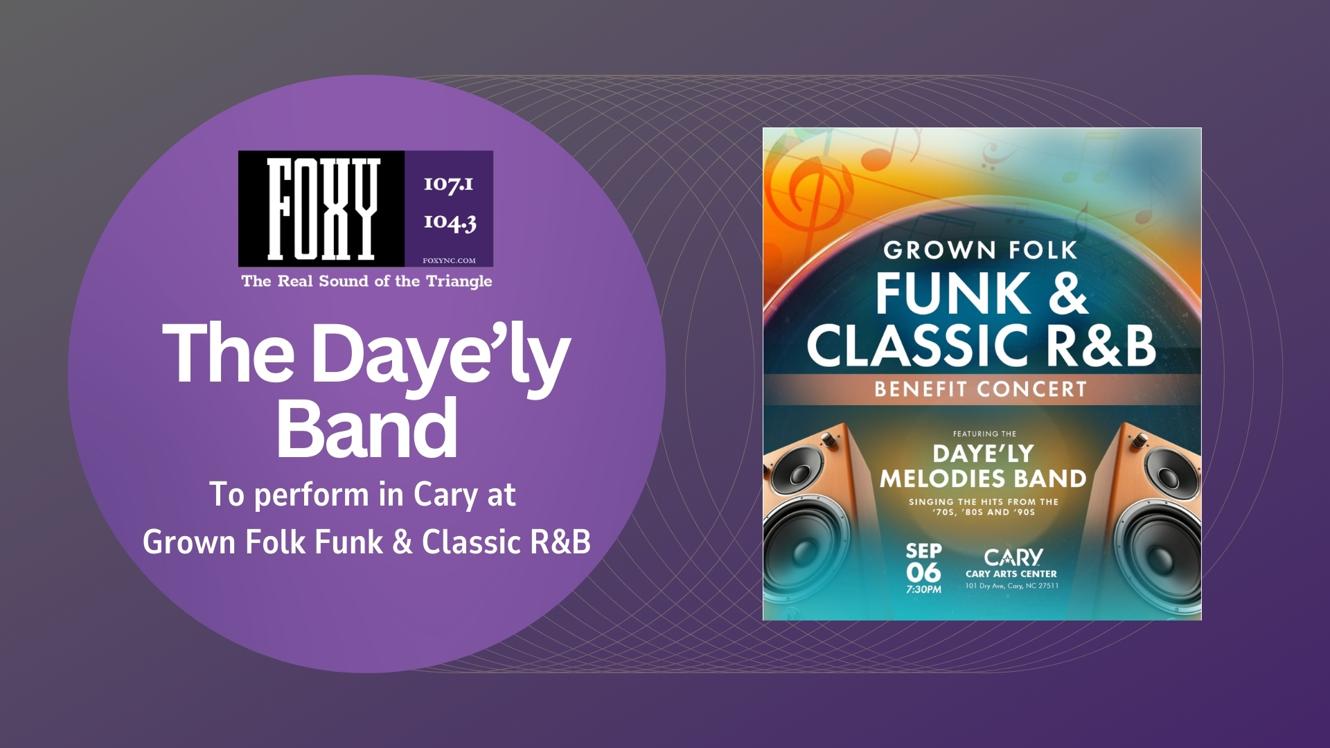 Grown Folk Concert Cary