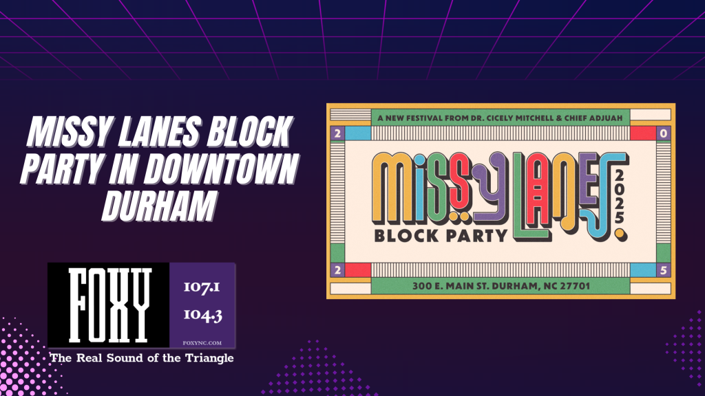 Missy Lanes Block Party Flyer Canva