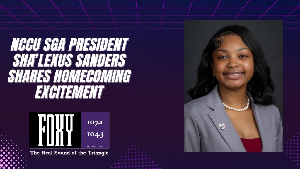 NCCU SGA Pres. Sha'Lexus Sanders